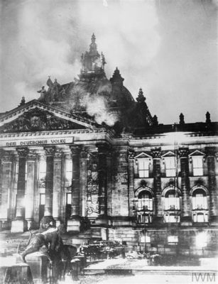 Der Reichstagsbrand; Eine Wendung des Schicksals für die Weimarer Republik und der Aufstieg Hitlers